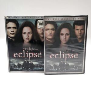 Twilight Saga Eclipse Two Disc Special Edition DVD w Slipcover Brand New Sealed